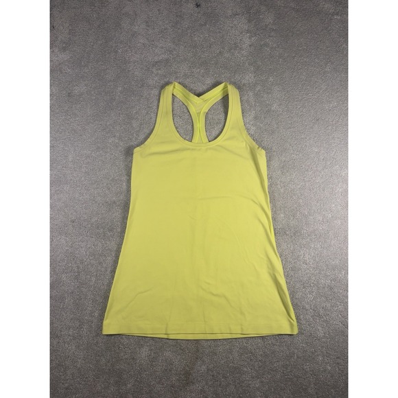 lululemon athletica Tops - Lululemon Cool Racerback Tank 6 Yellow